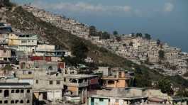 Houses pack in Haiti