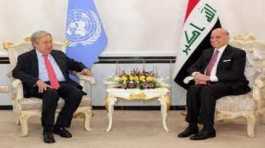 Antonio Guterres met with senior Iraqi leaders