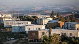 Israeli illegal settlement outpost in West Bank