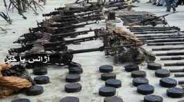 weapon caches in Helmand