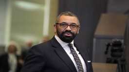 British Foreign Secretary James Cleverly..