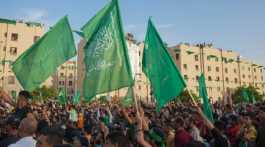 Hamas protest in Gaza