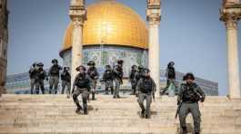 Israeli police at Al Aqsa
