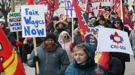 largest strikes in Canada 