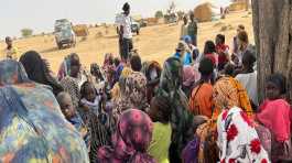 refugees arrive in Chad