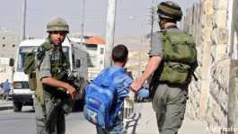Israeli arrest Palestinian children