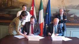 Italy and Cuba Sign Medical Cooperation MOU