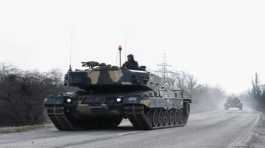 Leopard 2A4 tanks.,