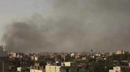 Smoke rises in Sudan 