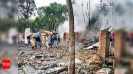 firecracker factory blast In Bengal