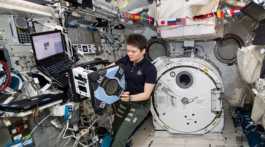 test in space station