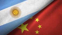 Argentine china flags