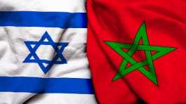Israel, Morocco flags