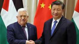 Mahmud Abbas n Xi Jinping