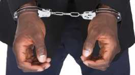 Arrested hand cuffs