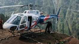 Helicopter Crashed In Nepal