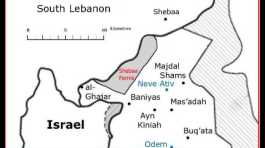Lebanese village of Ghajar in Golan Heights