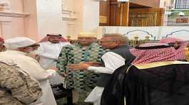 President Dr Arif Alvi meetings with President Shahabuddin in Makkah