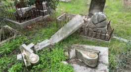 cemetery vandalised in occupied Jerusalem