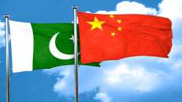 Pakistan china flags