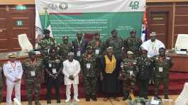The defense chiefs from the Economic Community of West African States (ECOWAS) countries