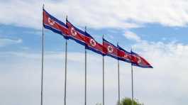 DPRK Democratic People's Republic of Korea Flag
