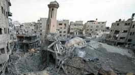 Mosque destroyed by Israel