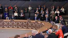 Ukraine Council meeting at the NATO headquarters