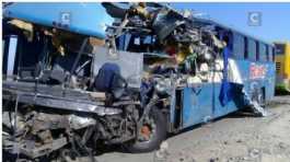 passenger buses collided