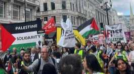 Gaza support Protest in London