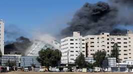 Israeli bombing targeted the media offices