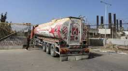 Oil Tanker entering Gaza