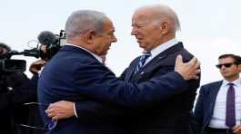 U.S. President Joe Biden and Benjamin Netanyahu