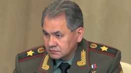 Russian Minister of Defence Sergei Shoigu