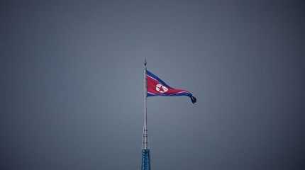 North Korean flag