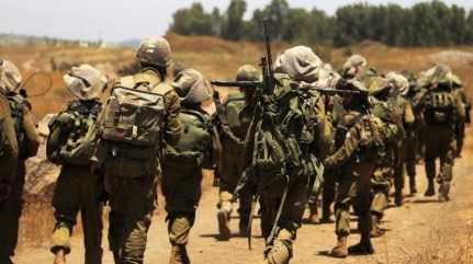 Israeli army Golani Brigade