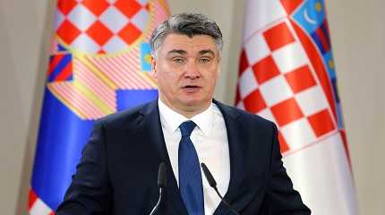 Croatian President Zoran Milanovic
