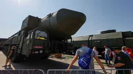 Russian Yars intercontinental ballistic missile