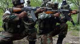 Indian security forces in Kasmir