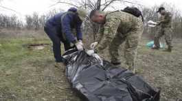 dead body of a Russian soldier