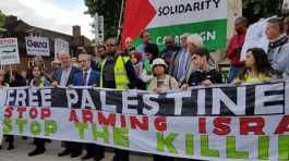 Free Palestine protest london