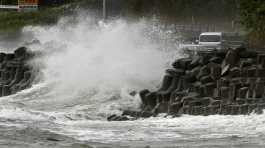 Heavy rain in Japan