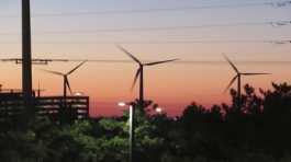 wind turbines,
